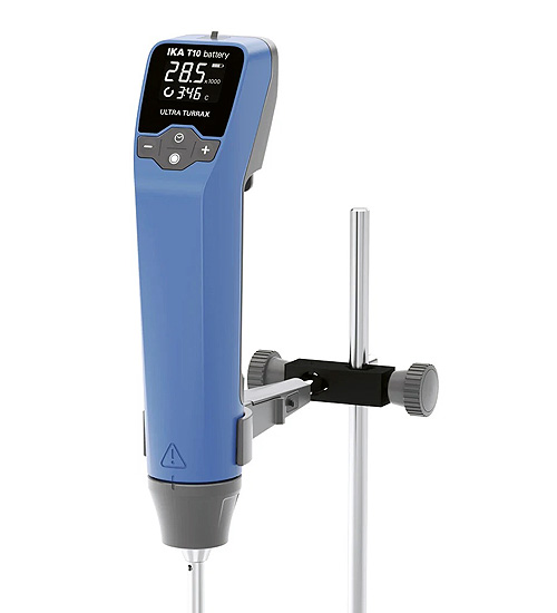 IKA 充電式均質乳化機 T10 battery 超微量型
