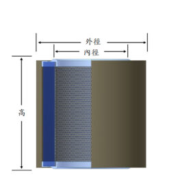 JAF 高效型材質濾芯 High Efficiency Filter