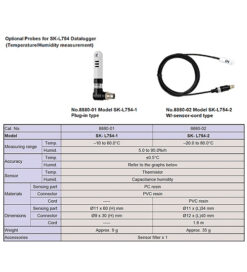電子式溫濕度記錄器 SATO SKL754